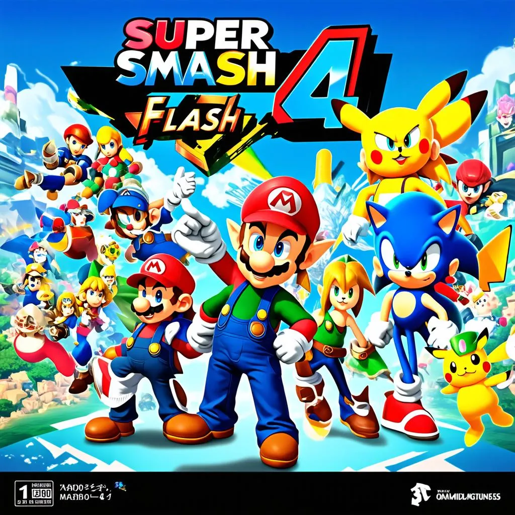 Super Smash Flash 4 Poster