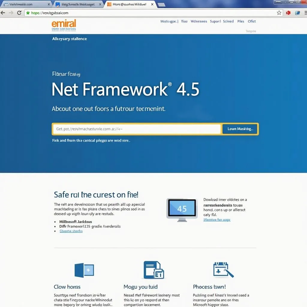 Tải Net Framework 4.5 từ Microsoft