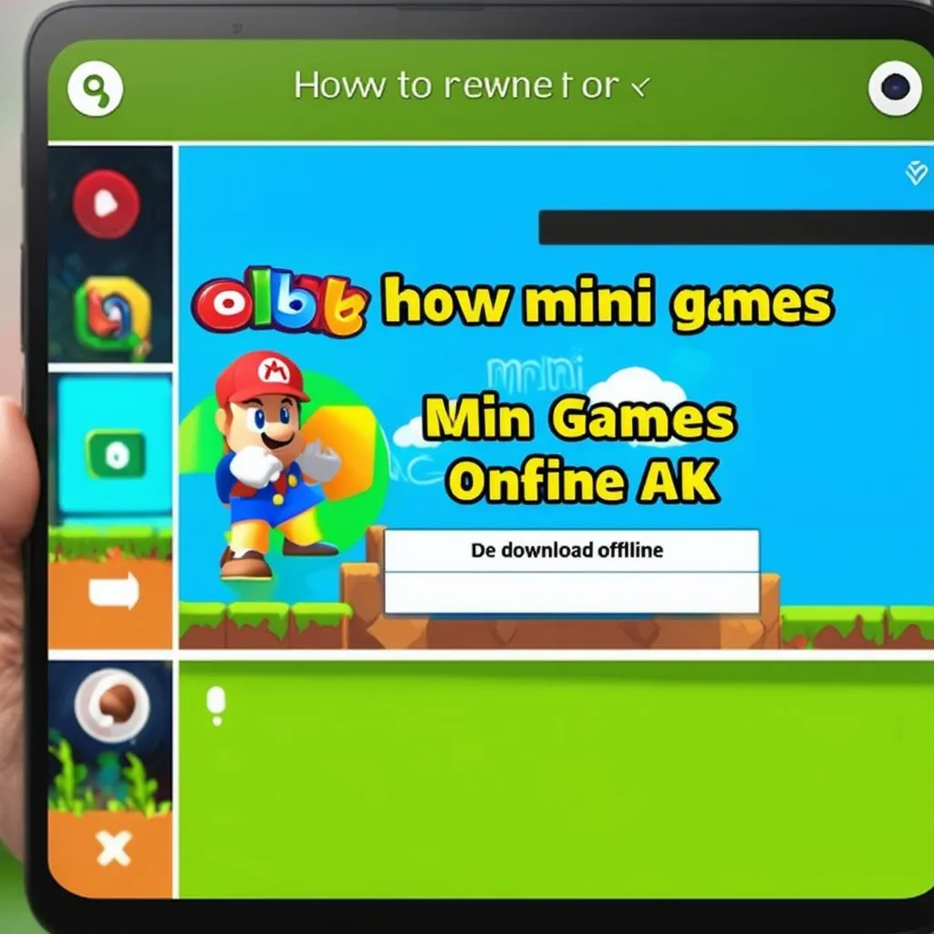 Hướng dẫn tải xuống mini games offline apk