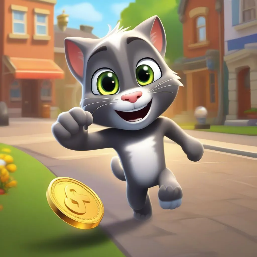 Talking Tom Gold Run character