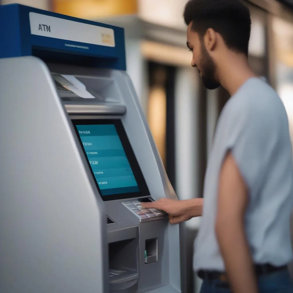 tra cứu số dư atm