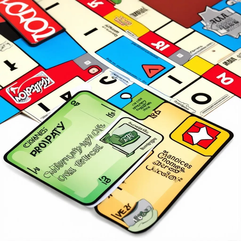 thẻ cờ monopoly