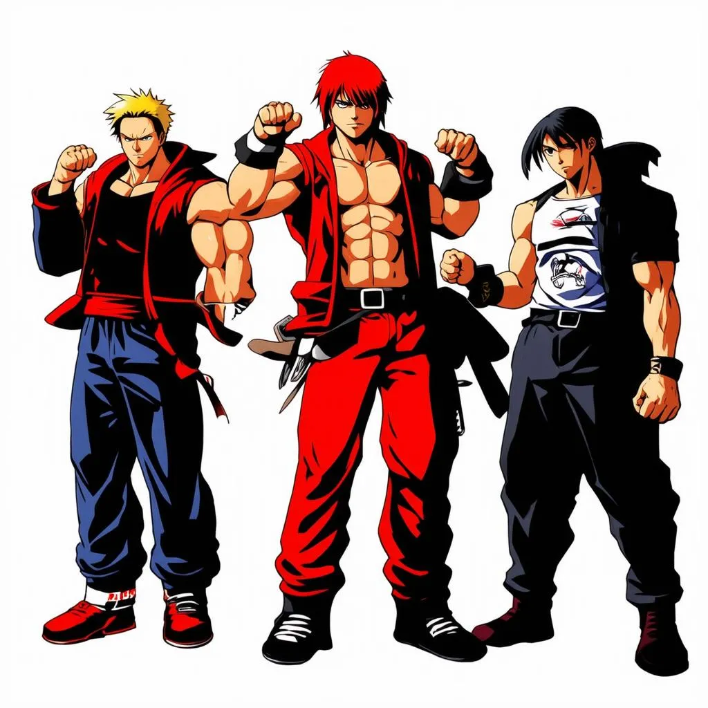 the-king-of-fighter-game-characters