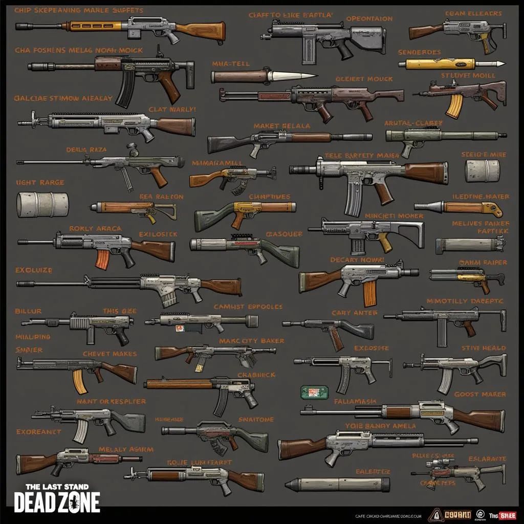 The Last Stand Dead Zone Weapons