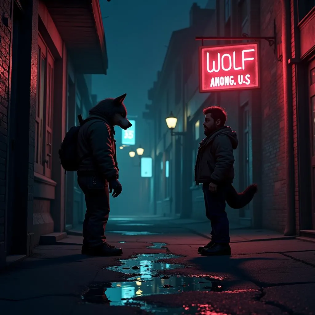 Cảnh game The Wolf Among Us