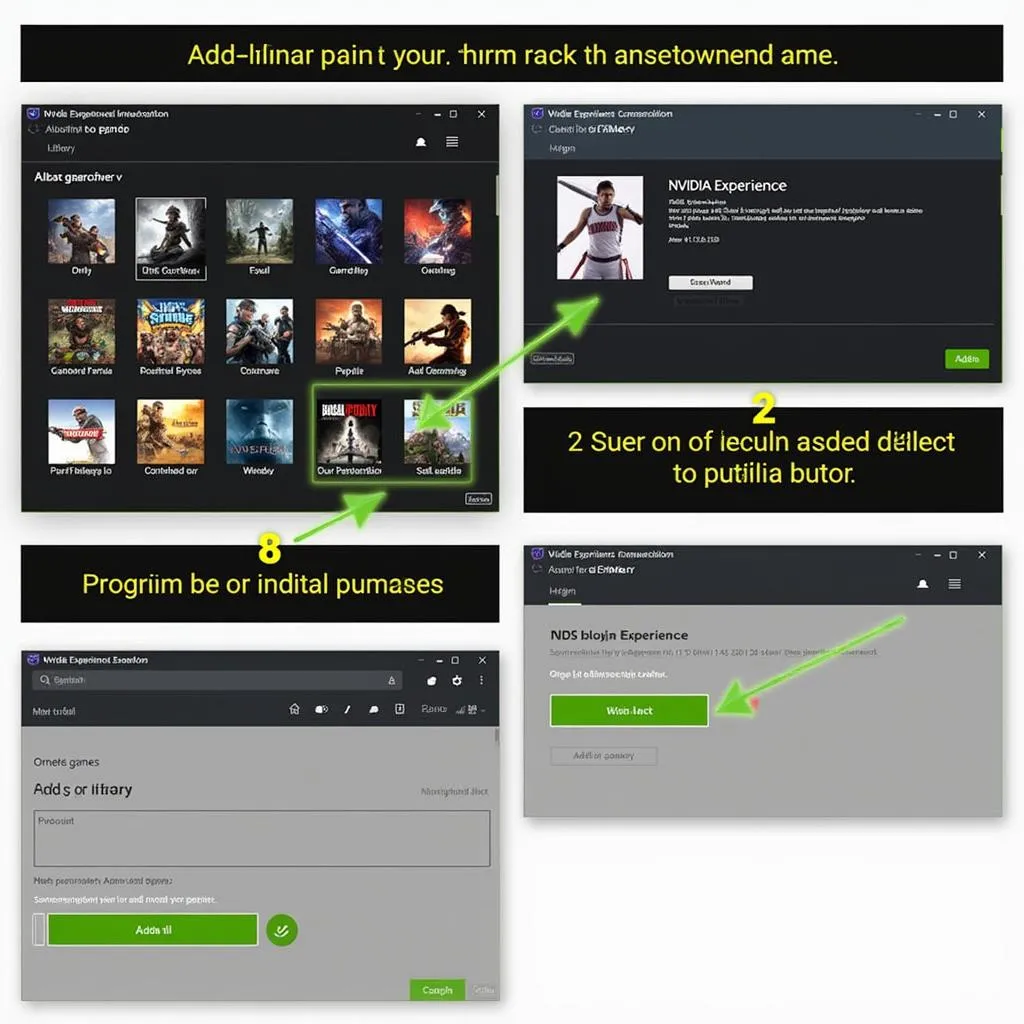 Thêm game vào NVIDIA Experience