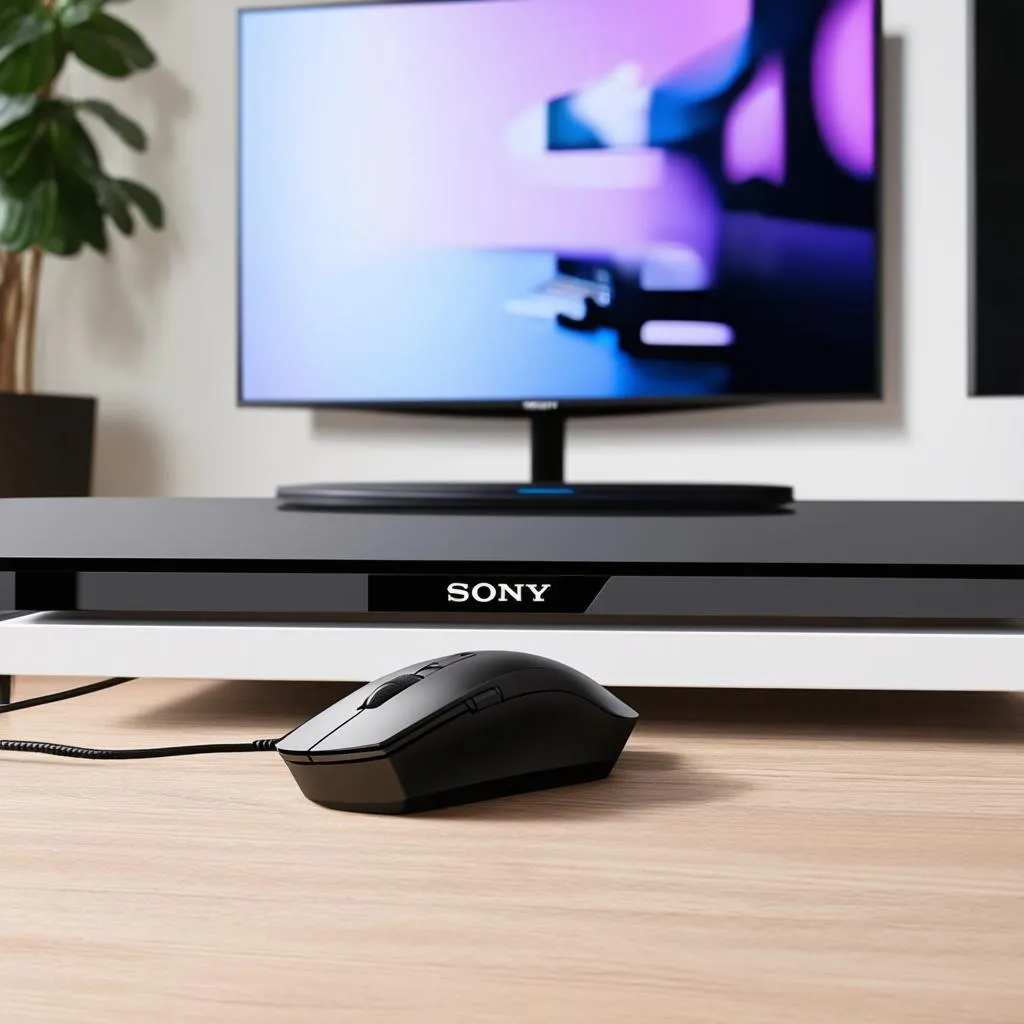 Kết nối chuột với tivi Sony