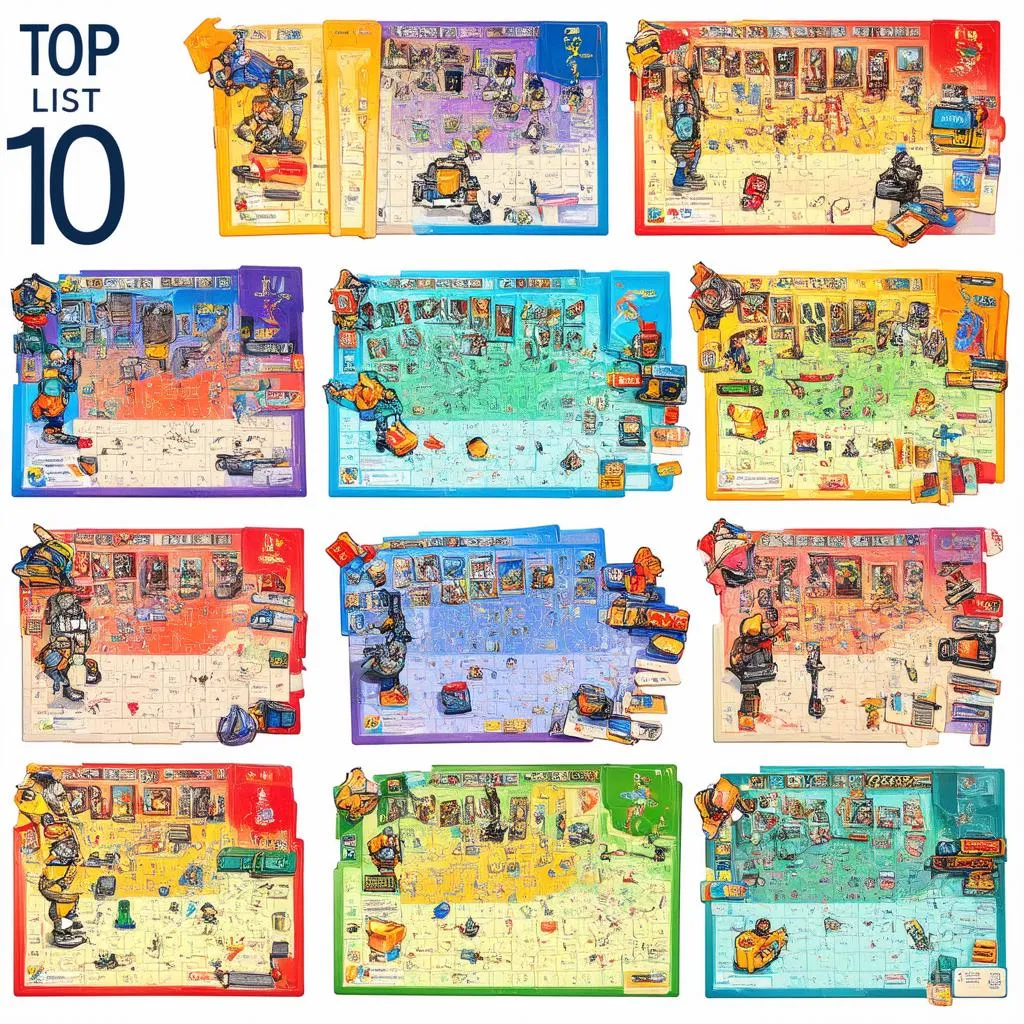 top 10 trò chơi worker placement