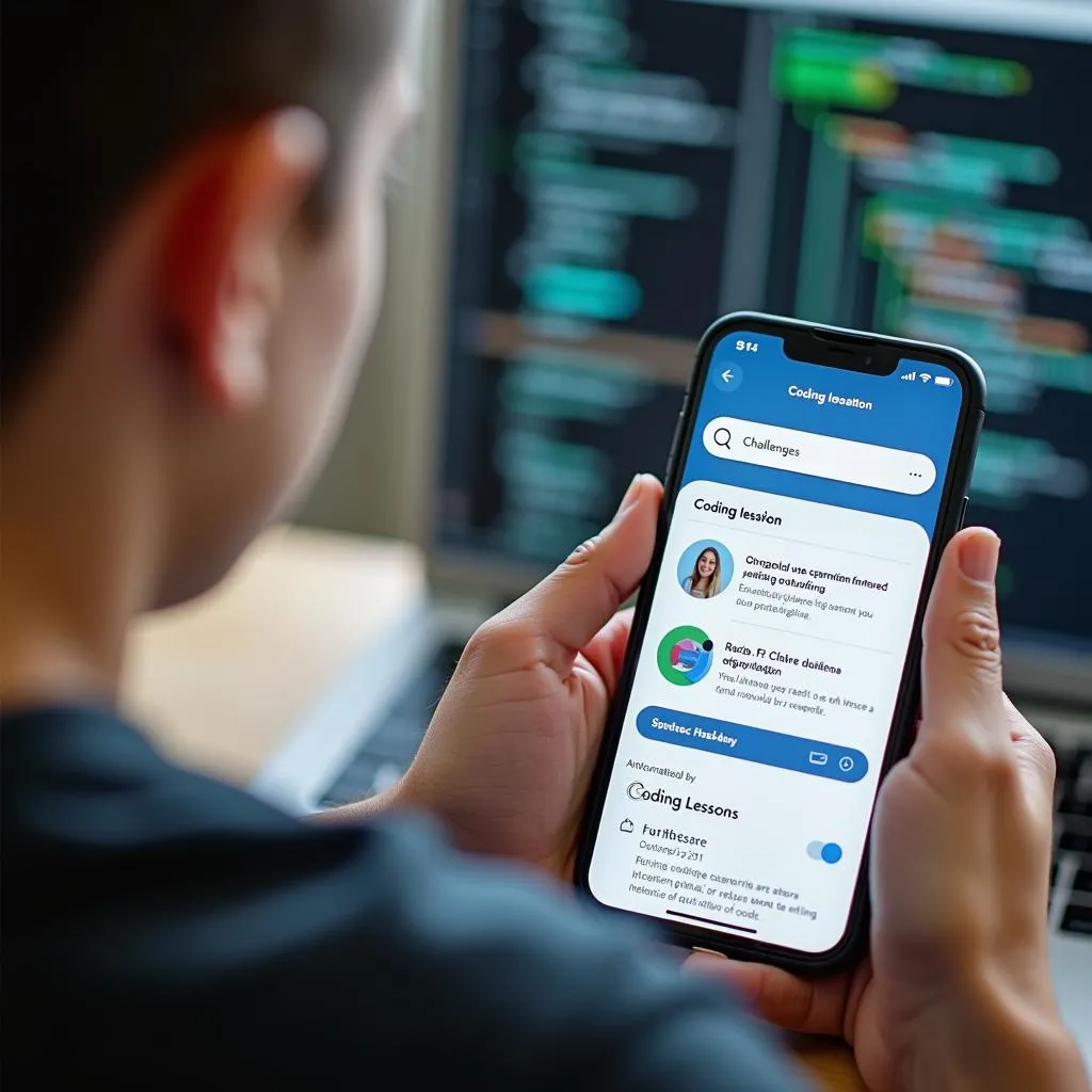 Ứng dụng học lập trình trên điện thoại