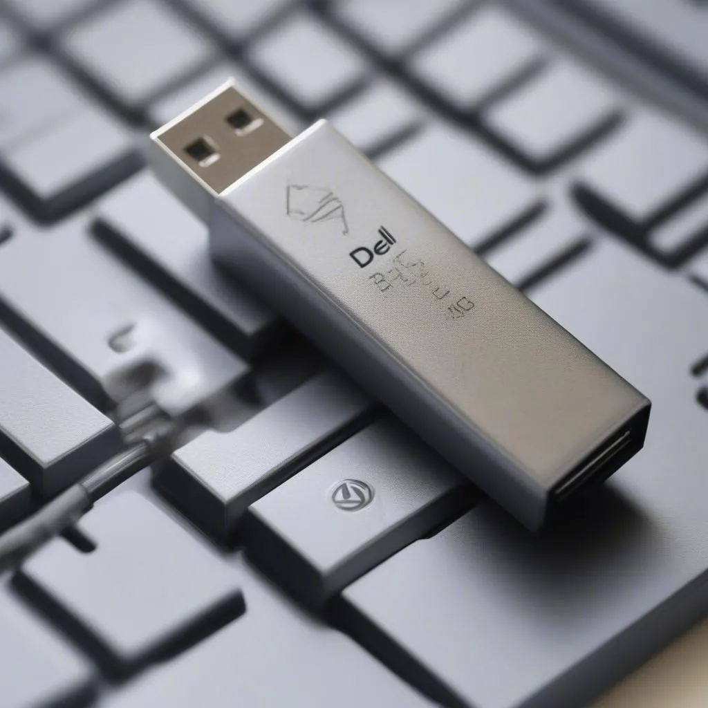 Cắm USB vào máy tính Dell