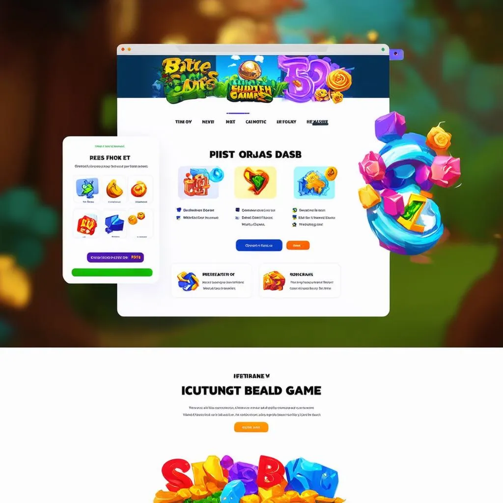 Trang web game hấp dẫn