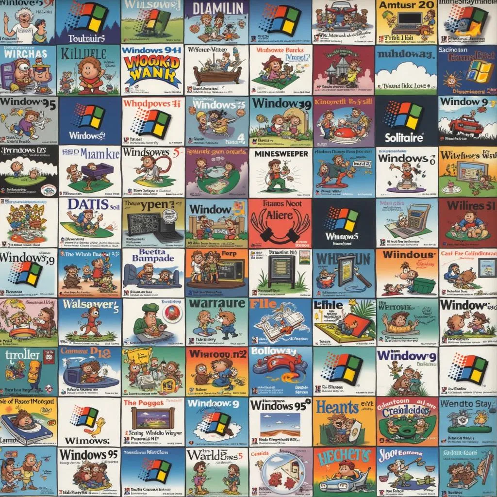 Game Windows 95 - Hồi Ức