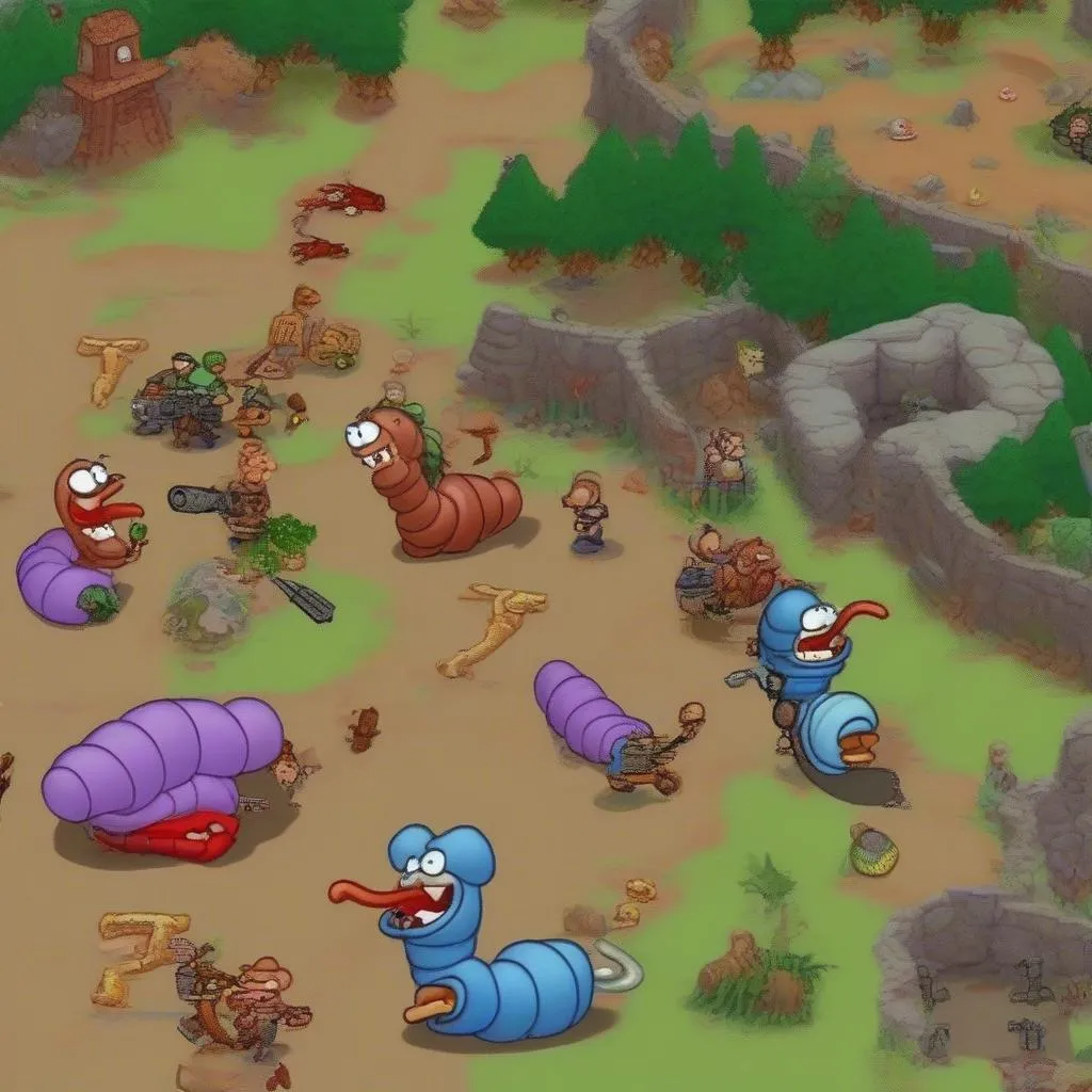 Worms 1 - Game