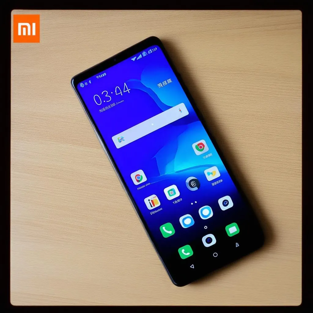 Giao diện tiếng Trung trên Xiaomi