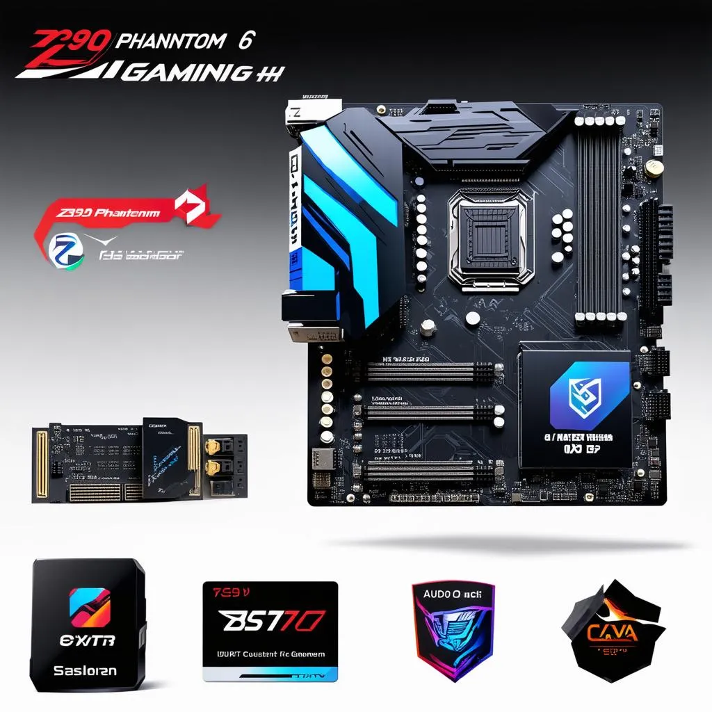 Z390 Phantom Gaming 6 features