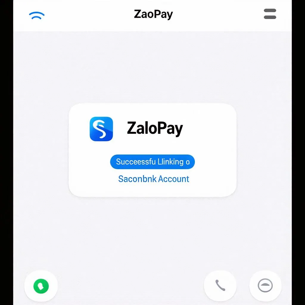 Ví điện tử ZaloPay kết nối với tài khoản Sacombank