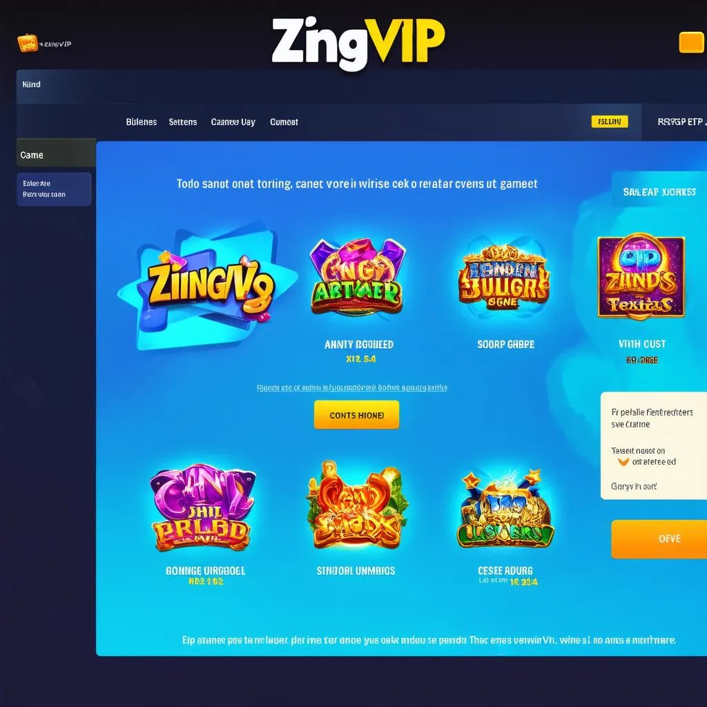 zingvip-interface