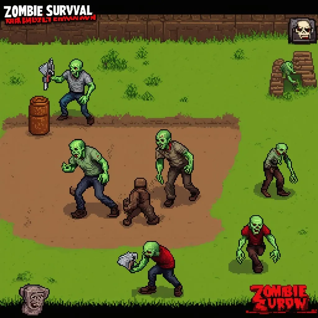 Game Zombie Anarchy: Survival Game