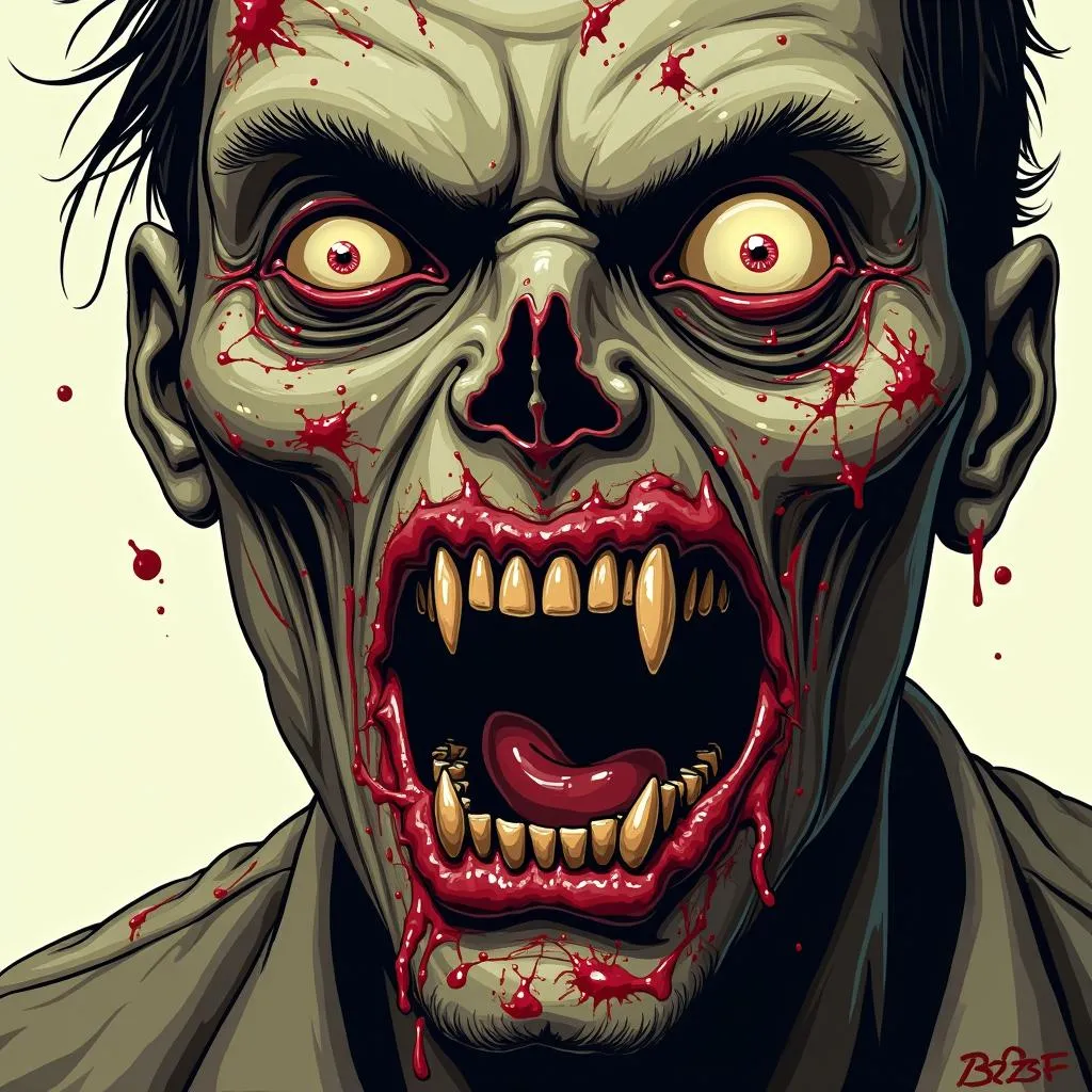 Hình ảnh minh họa về zombie