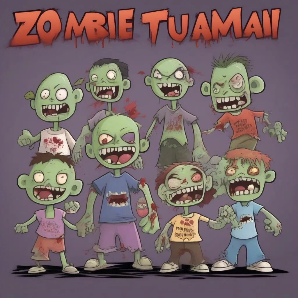 Zombie Tsunami Game Characters