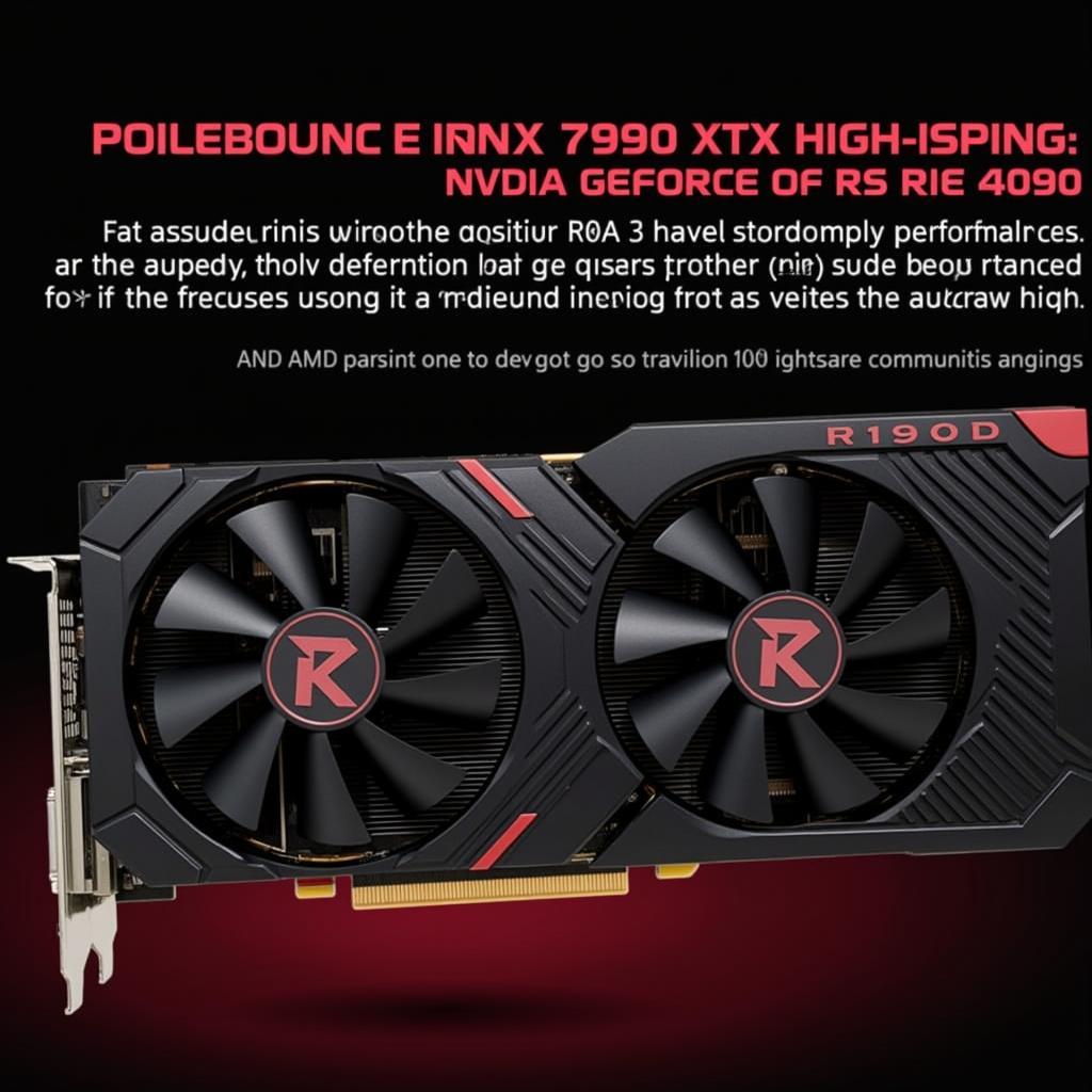 AMD Radeon RX 7900 XTX: Card màn hình mạnh mẽ, cạnh tranh trực tiếp với NVIDIA