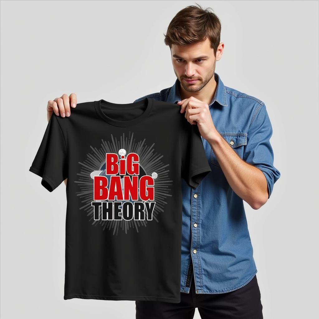 Chọn size áo thun Big Bang Theory phù hợp