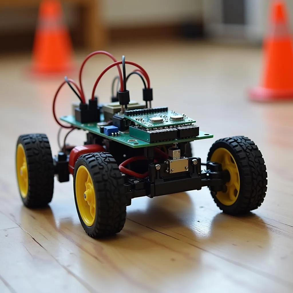 Arduino điều khiển xe robot