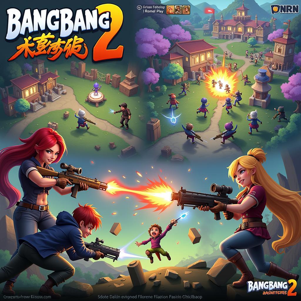 Bang Bang 2 Gameplay - Trải nghiệm game bắn súng đỉnh cao