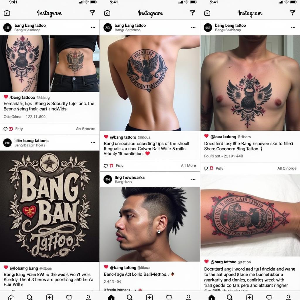 Bang Bang Tattoo Instagram: Tìm hiểu về thương hiệu xăm hình nổi tiếng