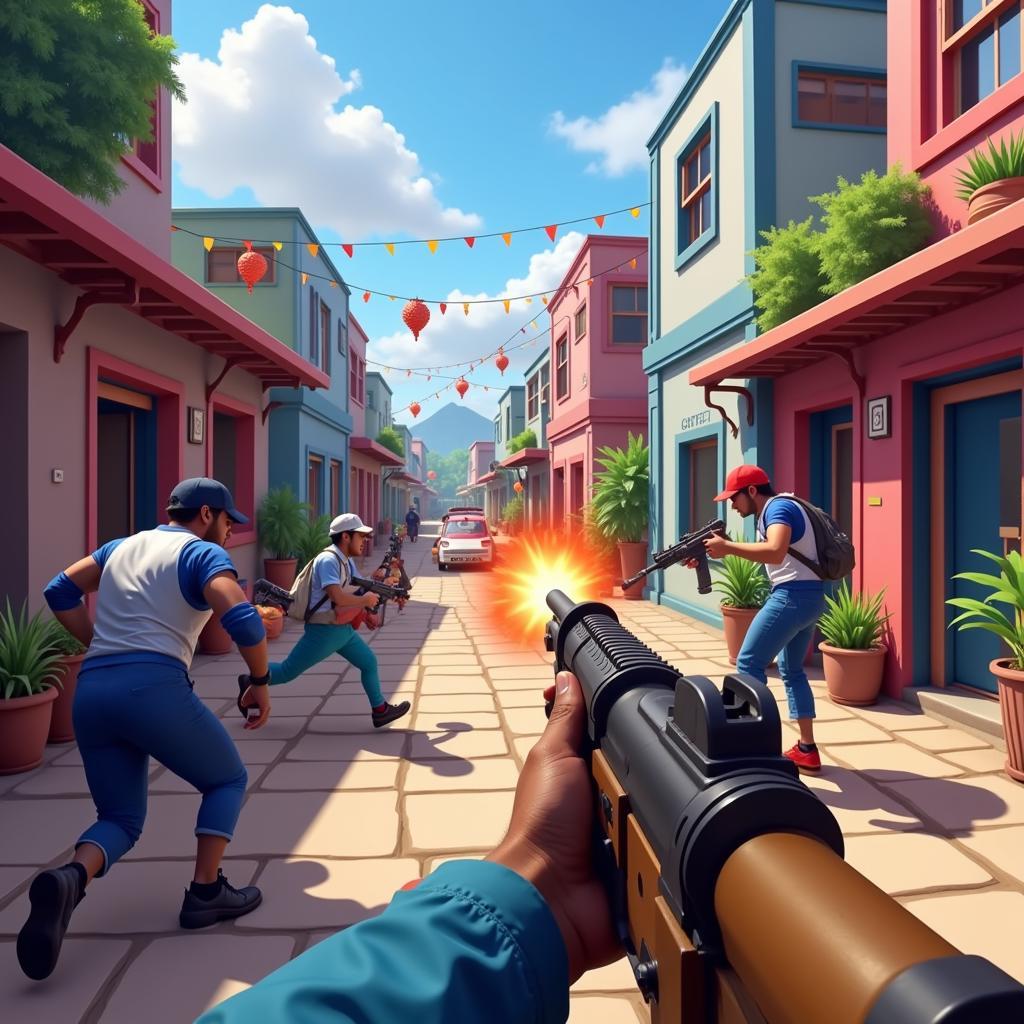 Gameplay của Bang Bang Trung Quốc trên Zing Me