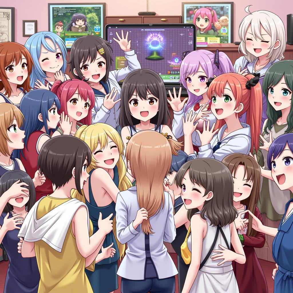 Hình ảnh minh họa cộng đồng người chơi Bang Dream!