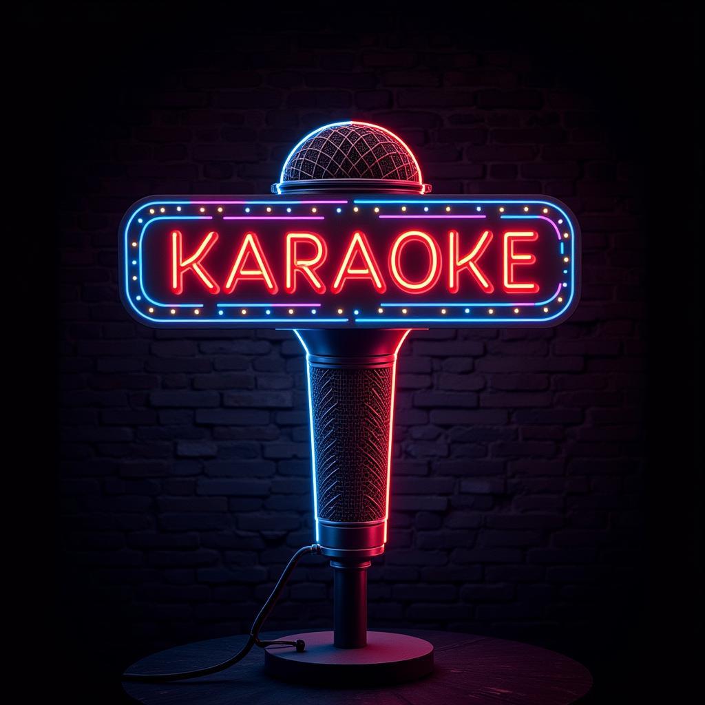 Bang hiệu karaoke sáng tạo, độc đáo