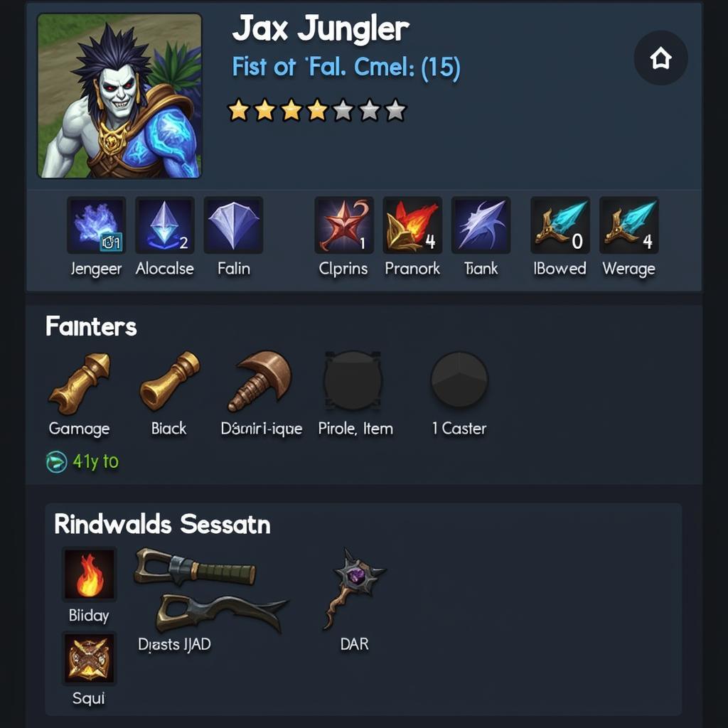 Bang hỗ trợ cho Jax đi Rừng