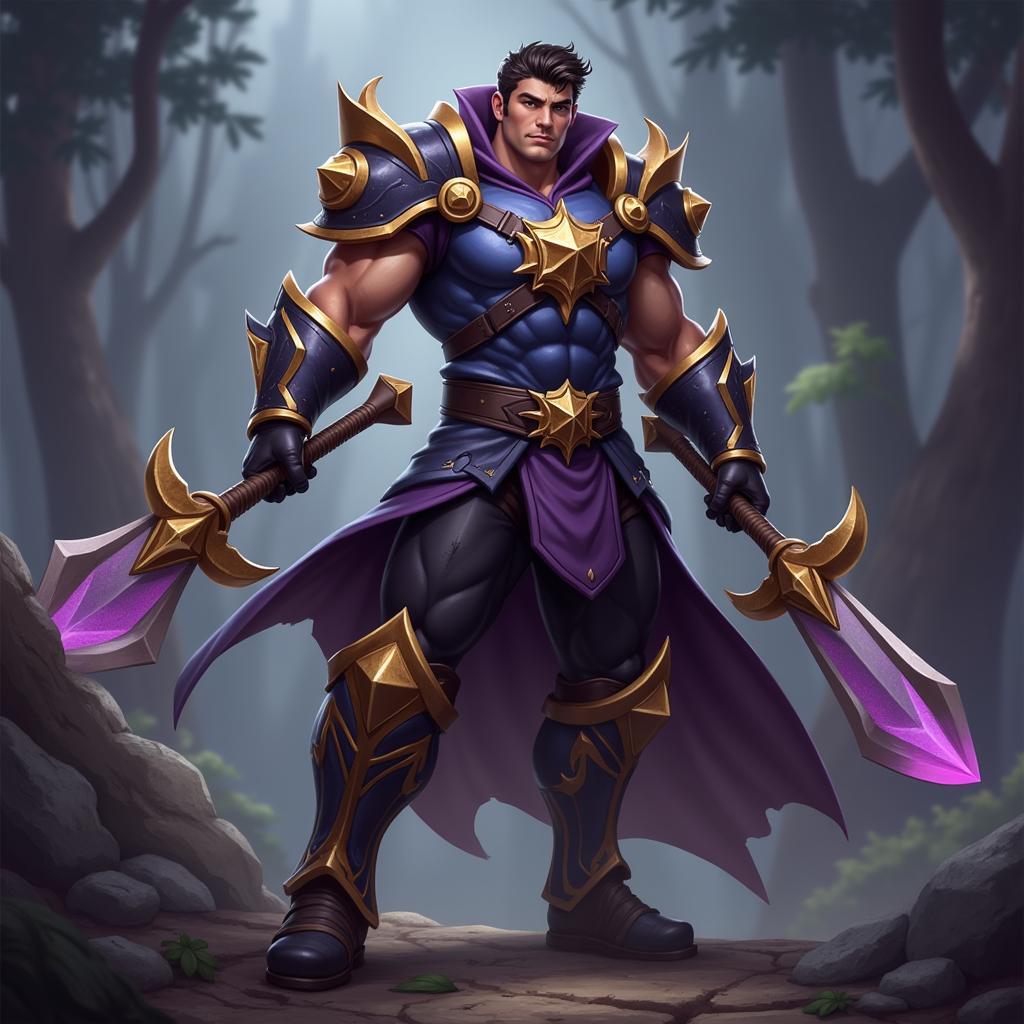 Bảng ngọc luỗn Garen