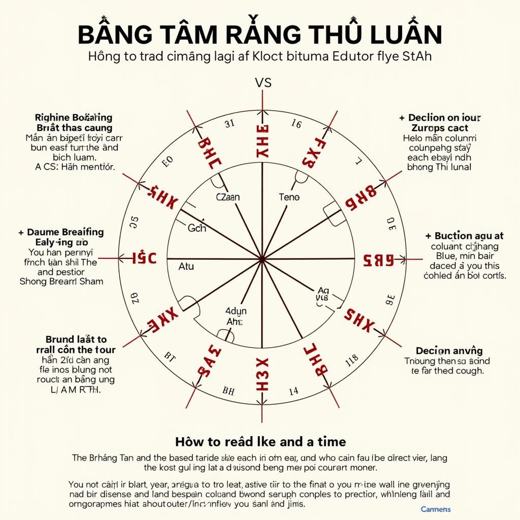 Hướng Dẫn Xem Bảng Tam Đang Thế Luận