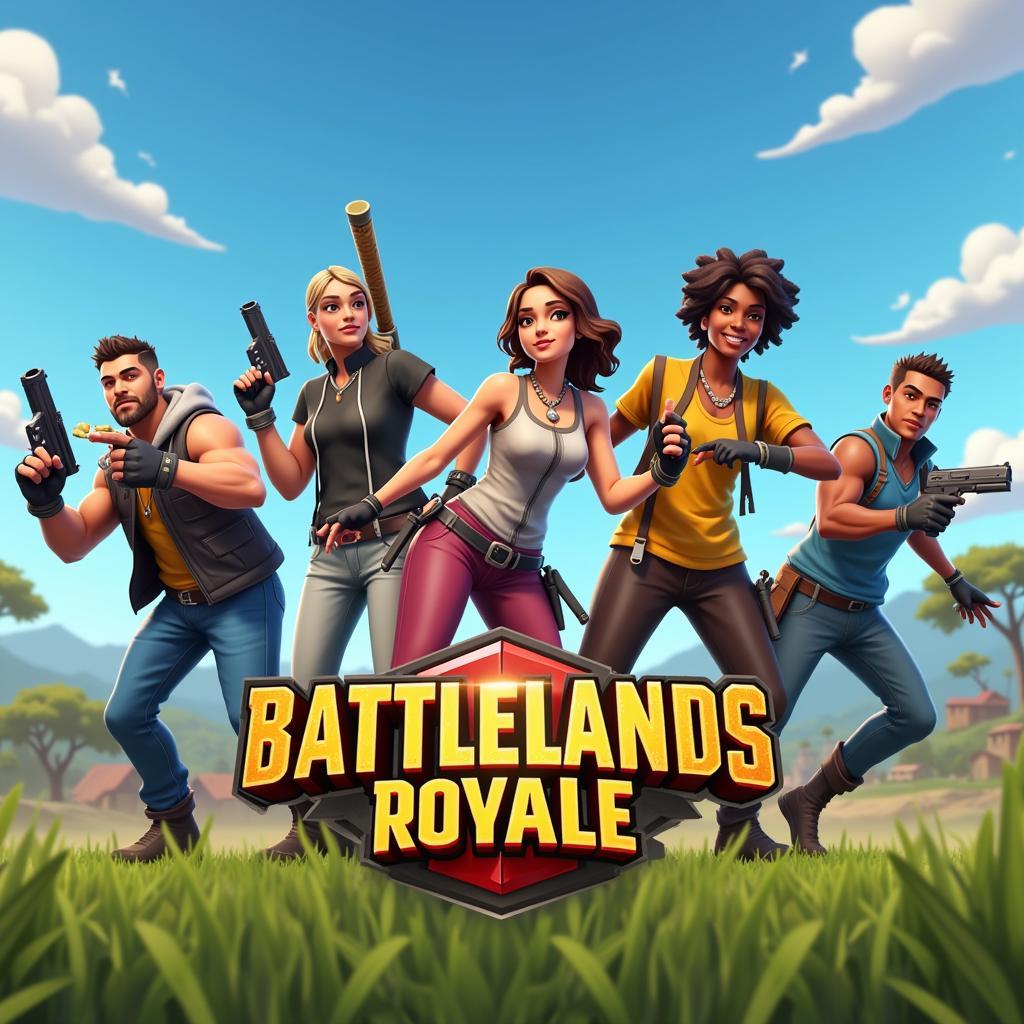 Battlelands Royale - Game bắn súng sinh tồn chiến đấu nhanh gọn