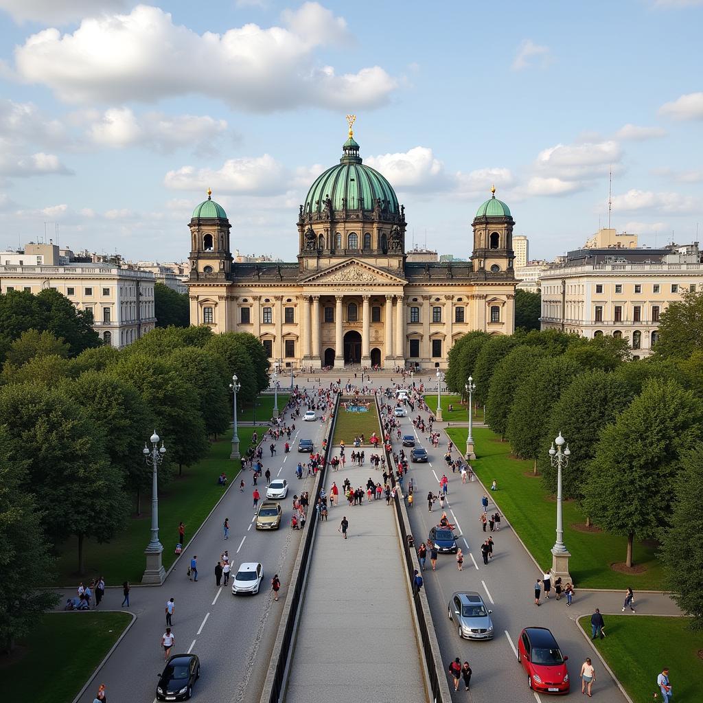 Berlin, một thành phố cổ kính, mang trong mình lịch sử hào hùng và nền văn minh rực rỡ