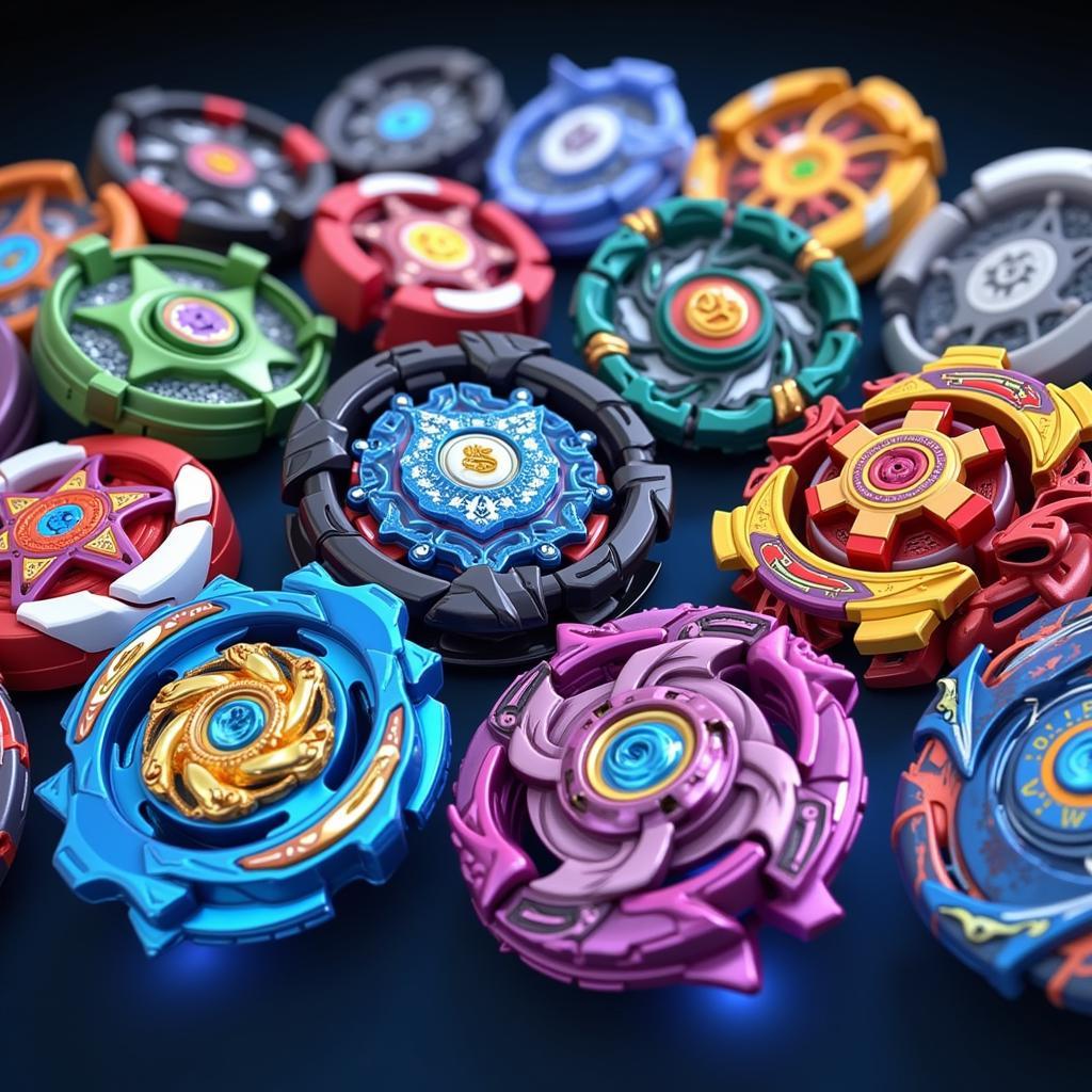 Beyblade Burst Online Gameplay: Hệ Thống Con Quay Đa Dạng