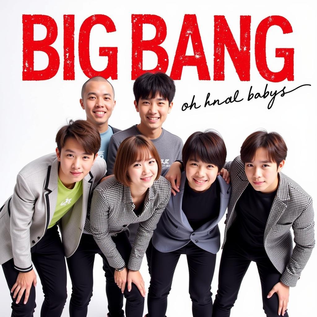 Big Bang Oh Ma Baby Album Cover