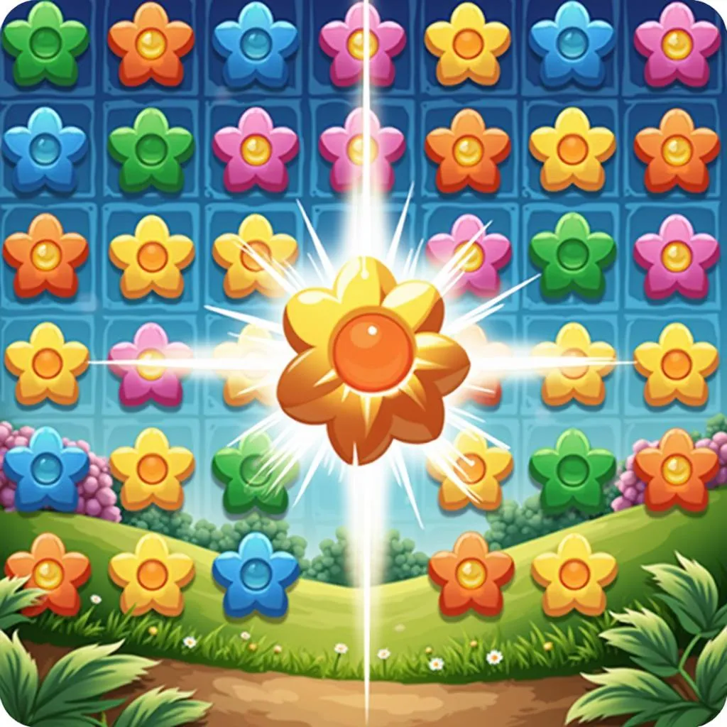 Blossom Blast Saga Gameplay: Hành Trình Vui Nhộn Trong Vườn Hoa