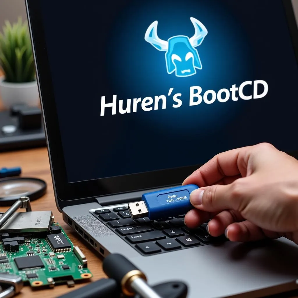 Cài đặt Hiren Boot lên USB