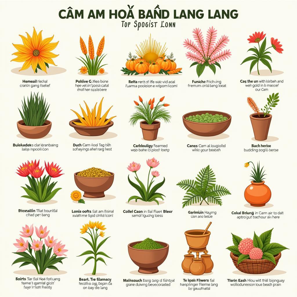 Sử dụng Cam Am Hoa Bang Lang trong đời sống hàng ngày