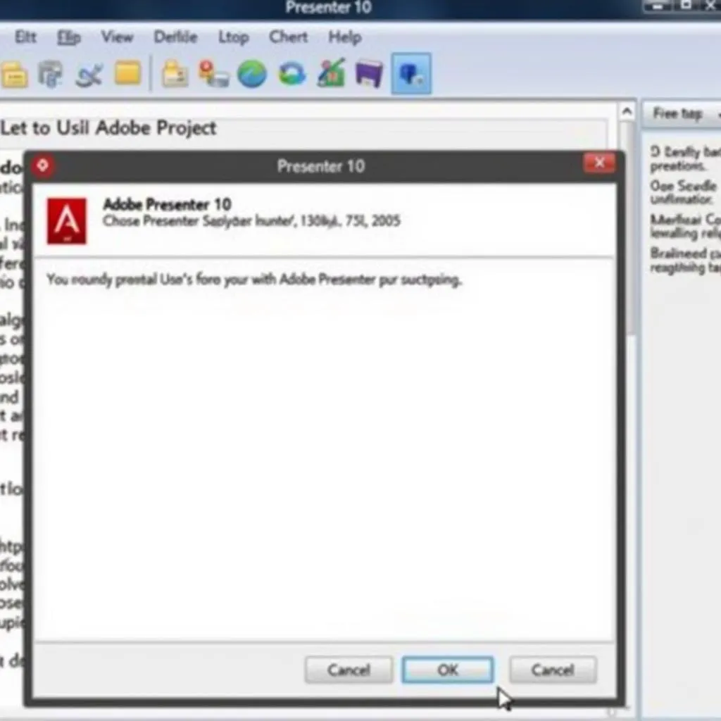 Chạy file cài đặt Adobe Presenter 10