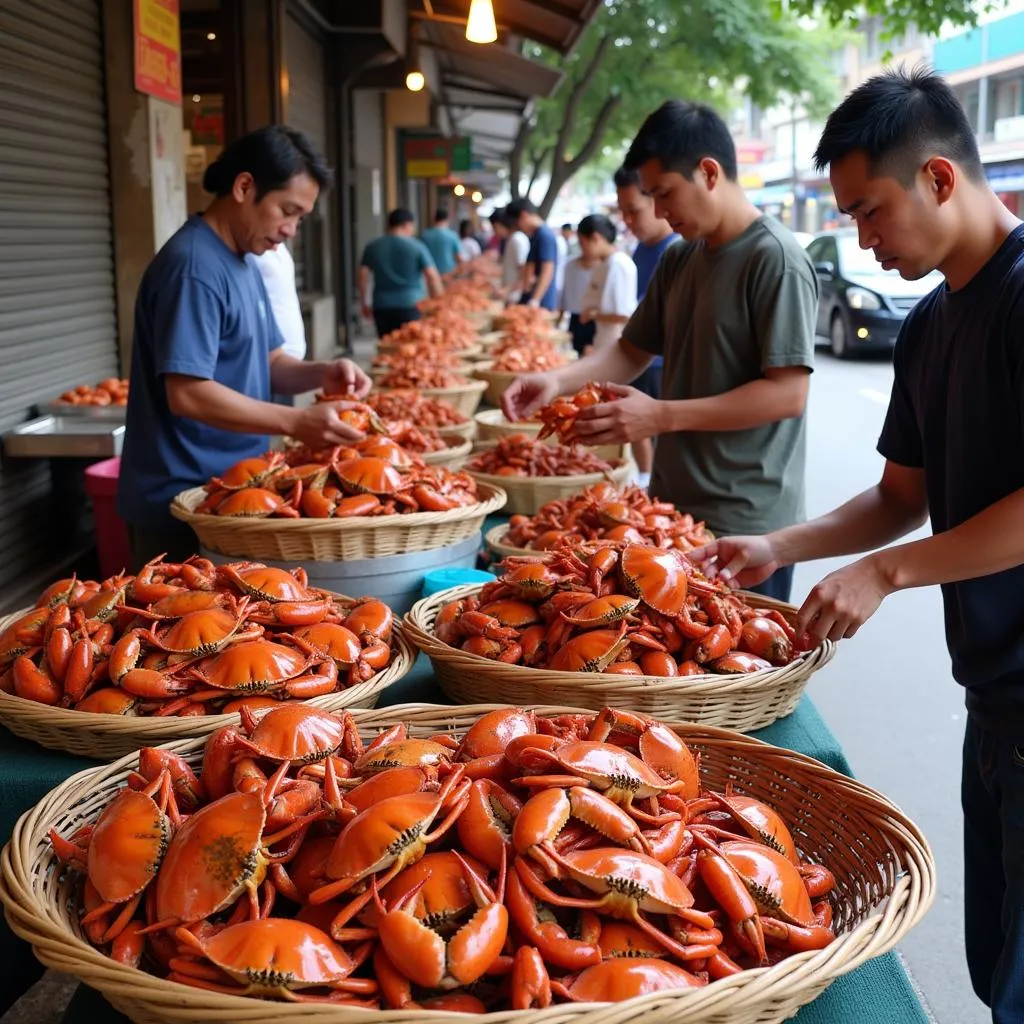 Cua Phong Bằng Gỗ Chợ Hà Nội