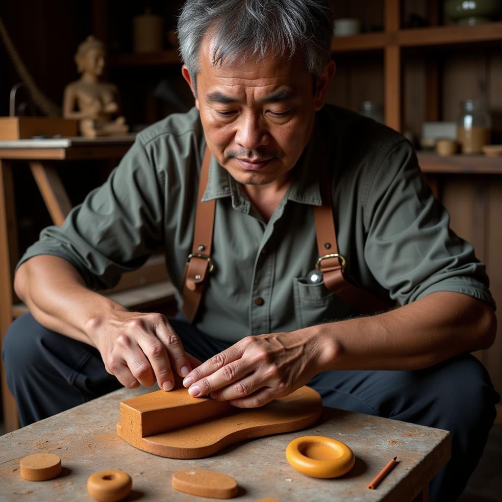 Nghệ Nhân Dan Len Bang Tay - Đam Mê Vượt Thời Gian