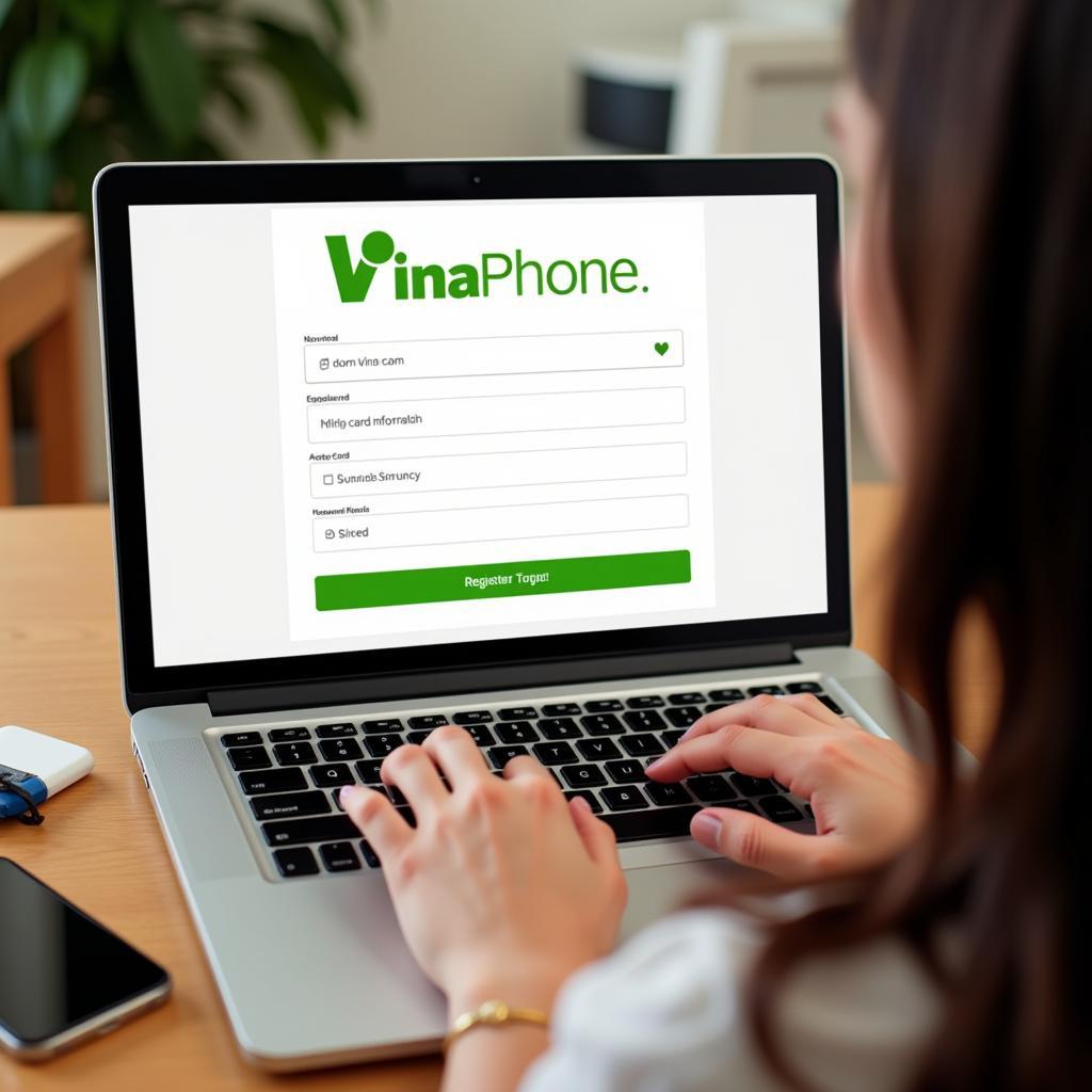 Đăng ký sim chính chủ VinaPhone trên website