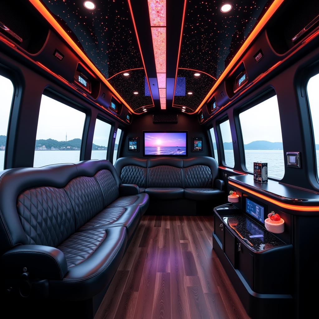 Xe limousine cao cấp di chuyển Vũng Tàu