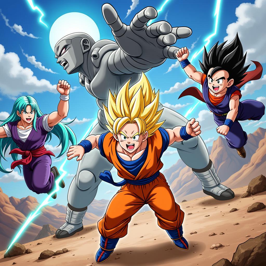 Dragon Ball Heroes: Big Bang Mission - Gameplay