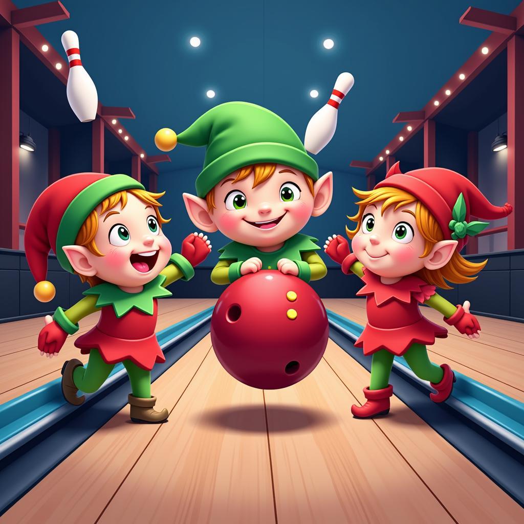 Elf Bowling:  Giáng Sinh Cùng Nét Hài Hước