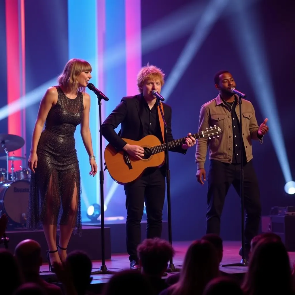 Taylor Swift, Ed Sheeran và Future trong End Game